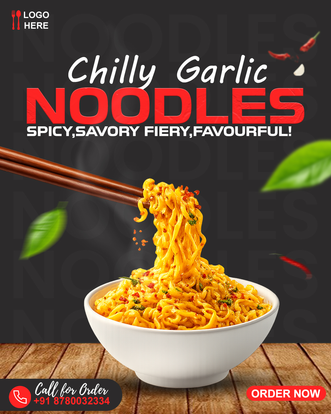 Chilly Garlic Noodles